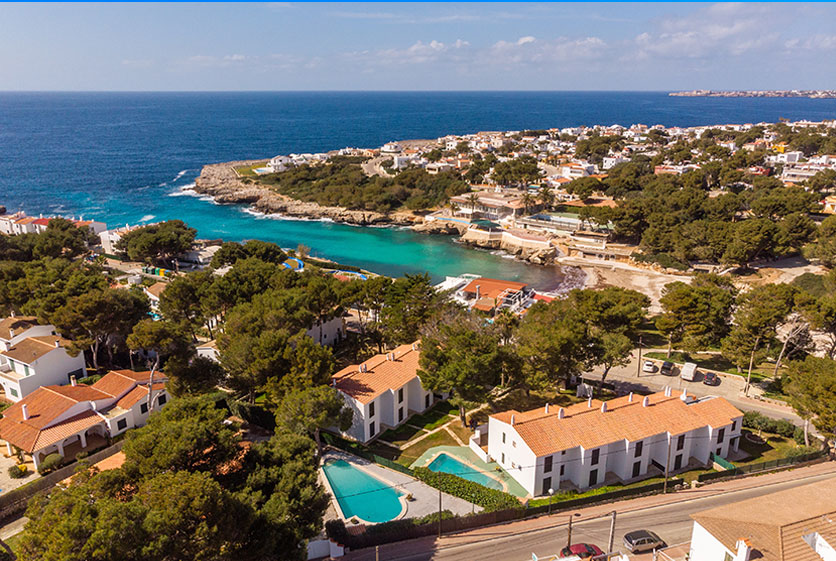 Cala de Cala Blanca Cala Blanca Menorca Apartamentos