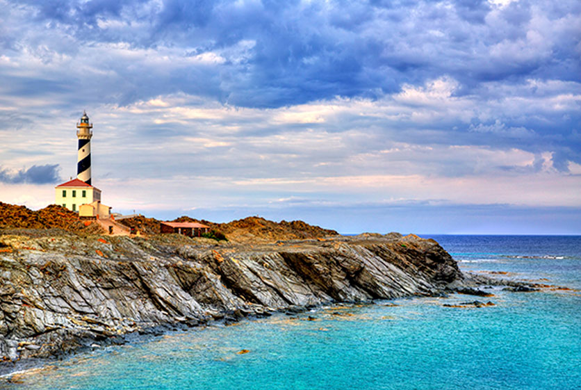 Faro de Cala Blanca Cala Blanca Menorca Apartamentos excursiones