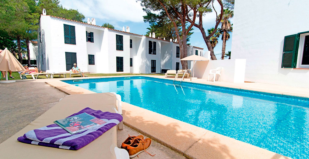 piscinas piscinas en Cala Blanca Menorca